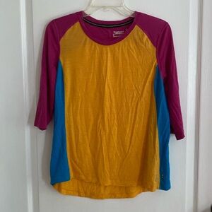 Smartwool Merino 120 ultra light mountain bike 3/4 sleeve shirt